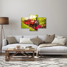Tablou - Tren cu aburi (90x60 cm)