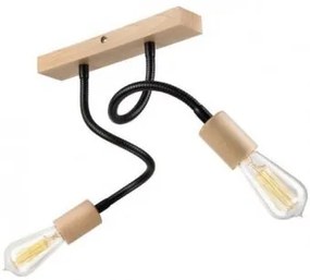 Plafoniera vintage 2 becuri E27 Cameron 37660 Lamkur