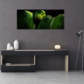 Tablou - Șarpele verde (120x50 cm)