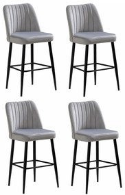 Set de scaune de bar Vento Cream, 4 buc., 4 buc