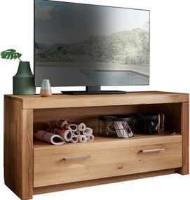 Comodă TV lemn masiv Toscana, 118 × 56 × 40 cm