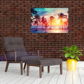 Tablou - Apus de soare tropical (90x60 cm)