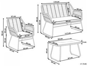 Set mobilier de gradina MARBELLA