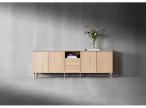 Comodă joasă cu sertare în decor stejar 220x76 cm Mistral - Hammel Furniture