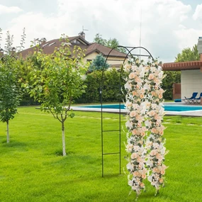 Gardebruk Suport arcuit pentru trandafiri 240x140x37 cm