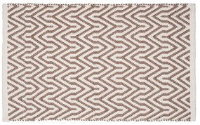 Covoraș de baie bej din plastic reciclat 50x80 cm Altai – Wenko