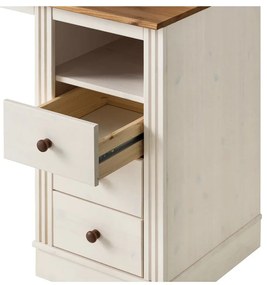 Birou cu blat din lemn de pin 50x140 cm Anita – Støraa