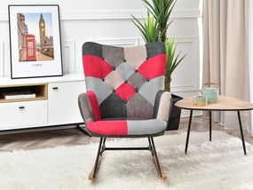 Fotoliu Sibyla (patchwork + fag negru). 1110393