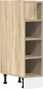 vidaXL Dulap inferior "Riga", stejar sonoma, 20x44,5x81,5 cm