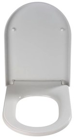 Capac WC cu închidere lentă Wenko Premium Palma, 46,5 x 35,7 cm, alb