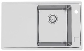 Chiuveta bucatarie inox cu picurator, cuva dreapta Alveus Stricto 10 Dreapta