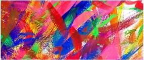 Tablou - Abstract colorat (120x50 cm)