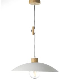 Lustră pe cablu ONLI OHANA 1xE27/22W/230V stejar