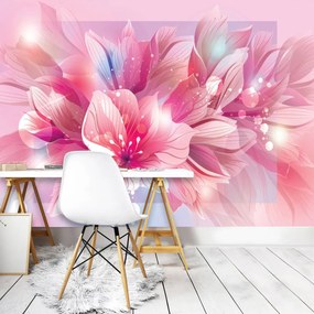 Fototapet - Arta florală - abstract (152,5x104 cm)