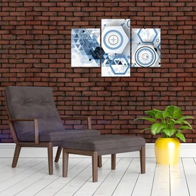 Tablou - Abstract geometric (90x60 cm)