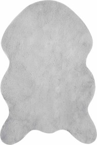 vidaXL Covor din de iepure sintetic antiderapant Olite Gri 80 x 120 cm