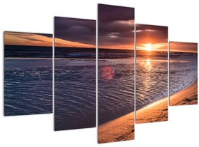 Tablou cu apus de soare (150x105 cm)