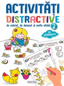 ACTIVITATI DISTRACTIVE DE COLORAT, DE DESENAT 2 - GIRASOL (978-606-024-360-1)