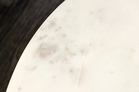 Masuta lemn de mango, marmura alba TRES CHIC 60cm