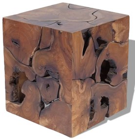 243472 vidaXL Taburet, lemn de tec masiv