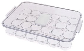 Organizator de frigider pentru ouă din plastic 33x21 cm – Casa De Engel