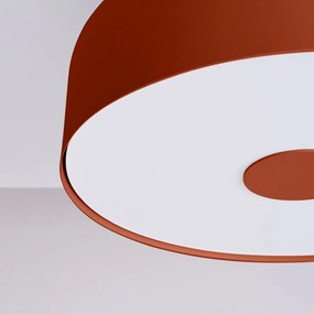 Plafonieră portocalie ø 30 cm Blacko – Sollux