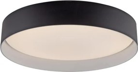Schöner Wohnen 14594-18 - Plafonieră LED dimabilă TAVOLI LED/20W/230V neagră+telecomandă