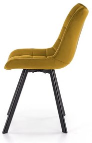 Scaun de bucaterie Jordan, galben