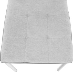 Scaun bucătărie, gri/crom, GERDA NEW