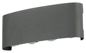 Brilagi - Aplică LED de exterior FLAREBOX LED/8W/230V antracit IP65