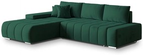 Expedo Colțar extensibil ILIS, 265x80x185, monolith 37, stânga