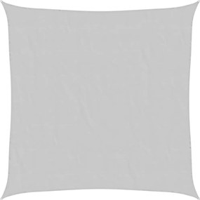 vidaXL Parasolar, gri deschis, 5x5 m, 100% poliester Oxford