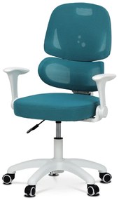 Scaun de birou Autronic KA-K1063 BLUE, albastru