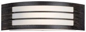 Rabalux 8511 - Aplica de perete exterior ROMA 1xE27/14W/230V IP44