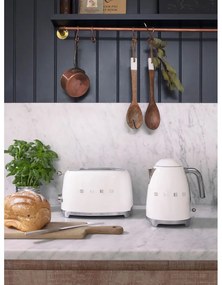 Prăjitor de pâine alb Retro Style – SMEG