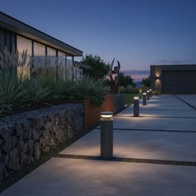 Lampă LED de exterior Ideal Lux BOEING LED/14W/230V 40 cm IP65 negru