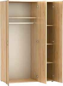 Dulap, cu trei uşi, stejar craft auriu, RAMSA 3