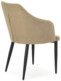 Set de scaune de sufragerie verde deschis 2 buc. tapițat Nadi – Marckeric