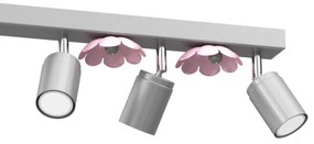 Spot FLOWER 6xGU10/8W/230V crom mat