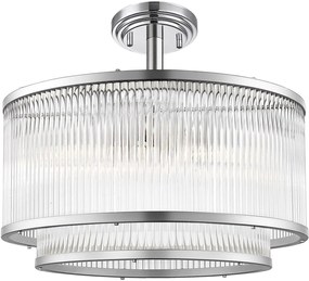 Zuma Line Sergio lampă de tavan 5x60 W crom-transparent C0528-05H-F4AC