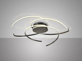 Lustra LED aplicata cu telecomanda Cadence