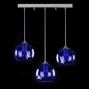 Lustra cu 3 pendule design LUX NIGHT SKY 08-CH