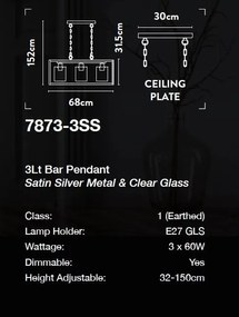 Lustra suspendata metal stil industrial decorativ Belle 3L