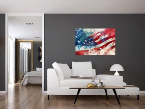 Tablou - Steagul SUA (90x60 cm)