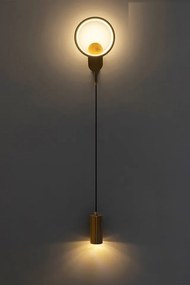 Aplica de perete cu 2 puncte de lumina COMO auriu