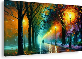 Tablou - Plimbare de noapte (90x60 cm)