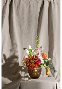 Vază din sticlă Kähler Design Hammershøi, înălțime 14 cm, maro