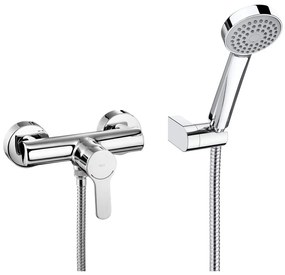 Roca A5A2009C02 - Set de duș cu baterie L20, crom lucios