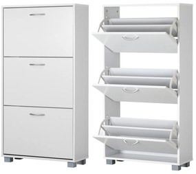 Deuba Dulap pantofi 115x60x24 cm - alb