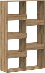 vidaXL Bibliotecă, stejar artizanal, 100x33x155,5 cm, lemn prelucrat